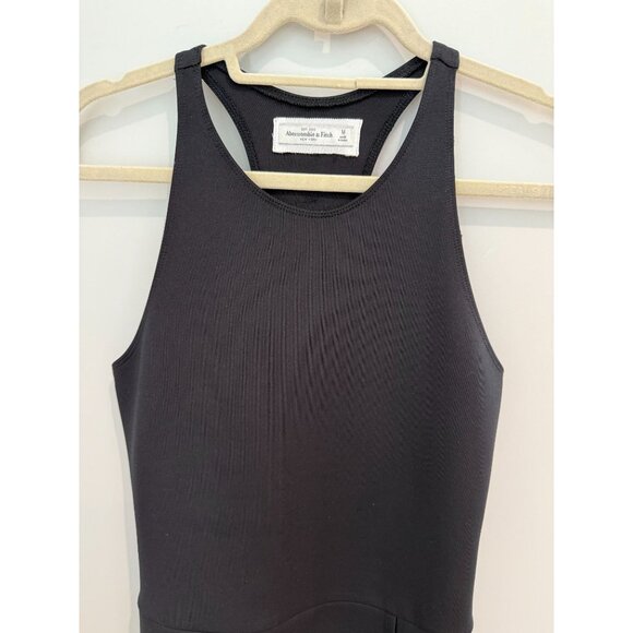 Women's Abercrombie & Fitch Racerback Faux Wrap Mini Dress, size medium - Picture 7 of 12